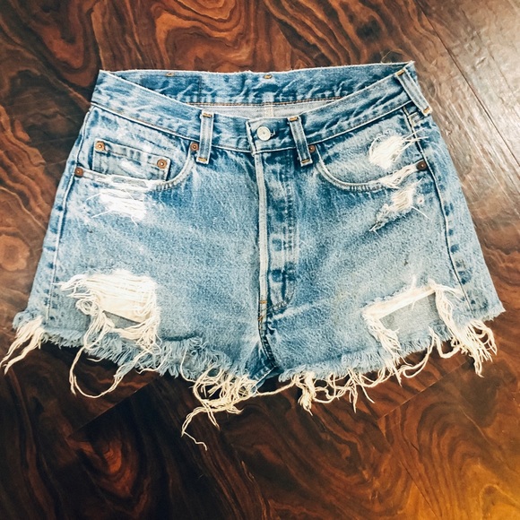 Levi's Pants - Levi’s 501 High Waist Denim Short